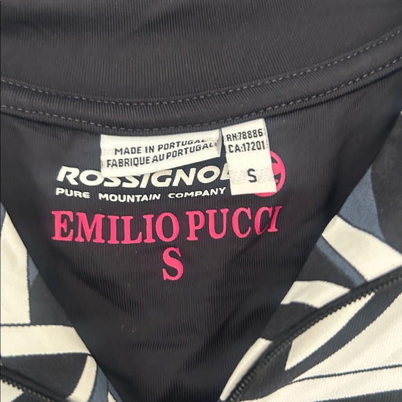 Emilio Pucci for Rossignol under ski or outdoor top Small CUTE - Picture 4 of 8